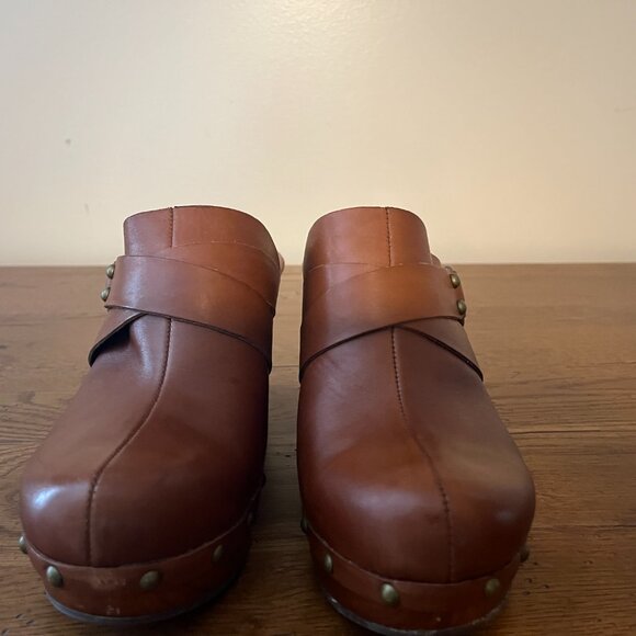 Wedge Leather Mule - Picture 3 of 7